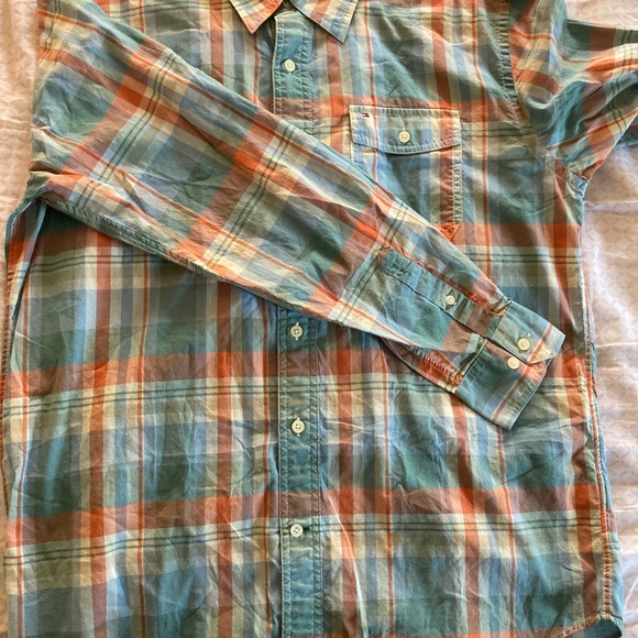 Tommy Hilfiger Island Madras button-down shirt, size large - Picture 3 of 6
